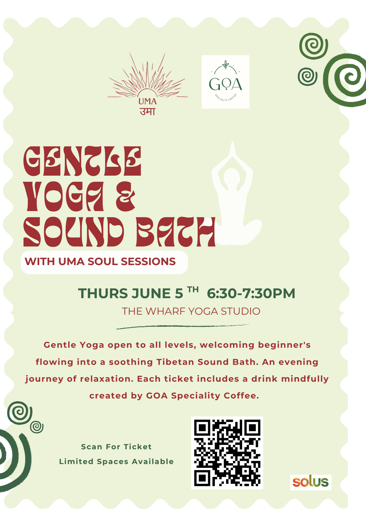 Gentle Yoga and Sound Bath at The Waterside Village ~ Wharf Yoga Studios